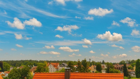 Zimmer mit Blick ins Grüne