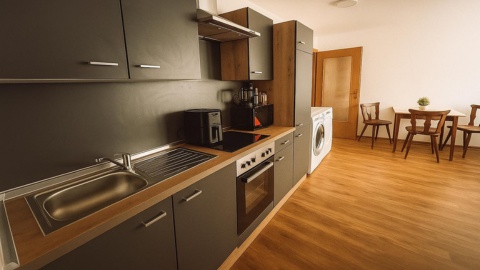 Zimmer mit modernen Annehmlichkeiten